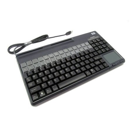 HP USB POS Keyboard with Magnetic Stripe Reader (FK218AA)