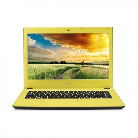 Acer Aspire E5-473G-4210U Notebook Core i5  4GB 500GB Win10 Tropical Yellow