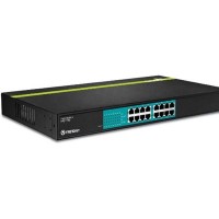 Trendnet TPE-T160 16-Port 30 Watt 10/100Mbps PoE+ Switch