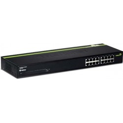 Trendnet TE100-S16g 16-port 10/ 100Mbps ( Rack Mount) GREENnet Switch