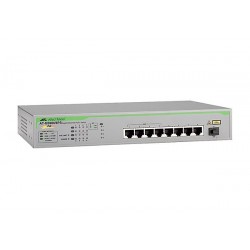 Allied Telesis AT-GS900/8PS 8-Port Unmanaged Gigabit Ethernet Switch With POE