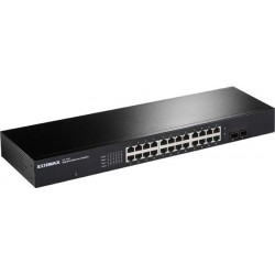 Edimax GS-1026 24-Port Gigabit with 2 SFP Slots Rack-mount Switch