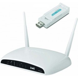 Edimax WK-2078AC AC1200 Wirelsss Dual band Gigabit Router + USB 3.0 Dongle Dual Pack