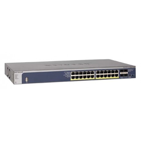 Netgear GSM7224P M4100-24G-POE, L2, Fully Managed Switch, 24-port 10/100/1000BaseT (24-port PoE)