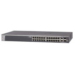 Netgear GS728TX-100AJS S3300-28X ProSAFE 24-port Gigabit Stackable Smart Switch