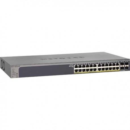 Netgear GS728TP L2 Smart Switch ProSafe 24-port 1000base-T Gigabit PoE Smart Switch