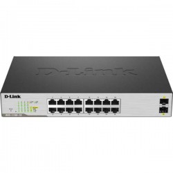 D-link DGS-1100-18/EA Switch Managed 16 x Gigabit Ethernet Port Switch Capacity 36Gbps