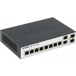 D-link DGS-1100-10/ME Switch 8-ports 10/100/1000Base-T plus 2 Combo ports Metro Ethernet Switch