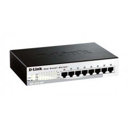 D-Link DES-1210-08P/E 8-port UTP 10/100Mbps Auto-sensing with POE Switch 
