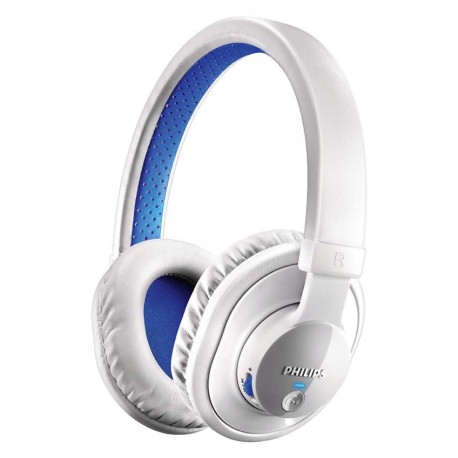 Philips SHB7000WT Headset Over-ear stereo Bluetooth Putih