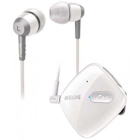 Philips SHB5000WT Headset Stereo Bluetooth Clip-on Nirkabel