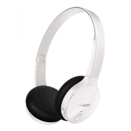 Philips SHB4000WT Headset Stereo Bluetooth On-ear Putih
