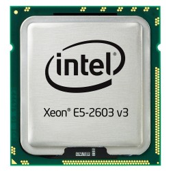 Processor Intel Xeon E5-2603V3 1.6 GHz 6core 15 MB cache (81Y7113) for Lenovo System X3500 M5