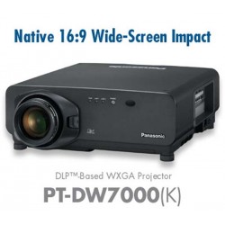 Panasonic PT-DW7000 Projector WXGA 6000 Ansi Lumens (Dual Lamp Mode)