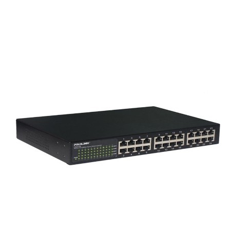 Prolink PSE2410M 24-Port 10/100Mbps Fast Ethernet Rack-Mount Switch