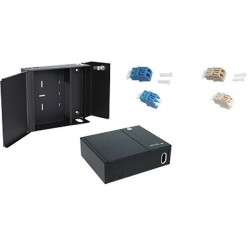 Netviel Wallmount Enclosure Adapter LC 4 Port Wallmount Fixed