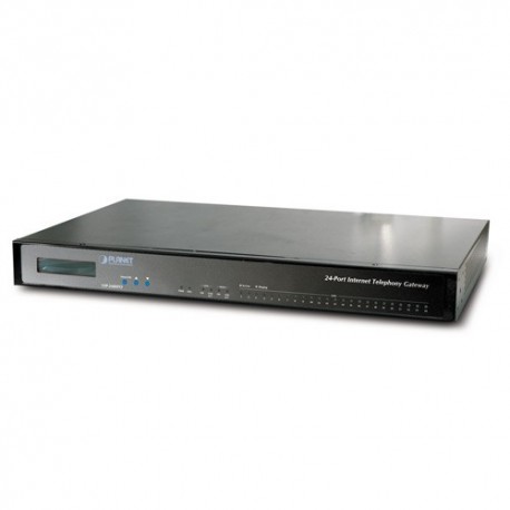 Planet VIP-2480FO 24-Port FXO H.323 / SIP VoIP Internet Telephony Gateway