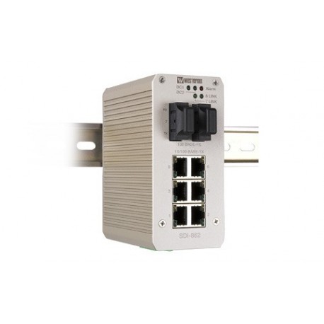 Westermo SDI-862-MM-SC2 Unmanaged 8-port Ethernet Fibre Switch