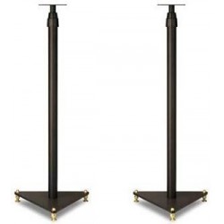 Swans Stand (High Quality Steel + 6 Audio Spikes + Height Adjustment) Speaker