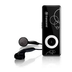 Transcend MP300 8GB Digital Music Player (Black)