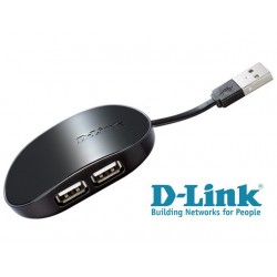 Dlink DUB-1040 4 Port USB 2.0 Pocket Hub 