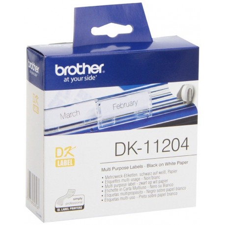 Brother DK-11204 Die-Cut Label For QL-570 / 580N / 1050 / 1060N