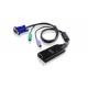 Aten KA9120 PS/2 VGA KVM Adapter with Composite Video Support  
