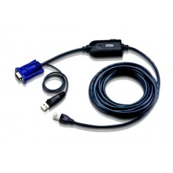 Aten KA7970 USB VGA KVM Adapter (5M Cable)  