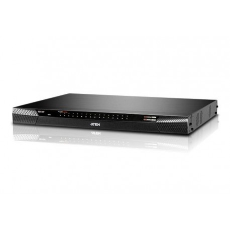 Aten KN4132 1-Local/4-Remote Access 32-Port Cat 5 KVM over IP Switch (1600 x 1200) 