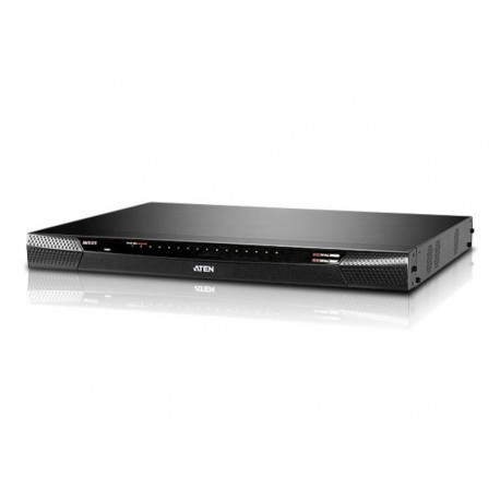 Aten KN4116 1-Local/4-Remote Access 16-Port Cat 5 KVM over IP Switch (1600 x 1200)  