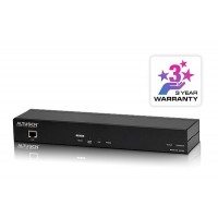 Aten KN1000 1-Local/Remote Share Access Single Port VGA KVM over IP Switch with Single Outlet Switched PDU (1600 x 1200)  
