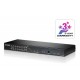 Aten KH2516A 2-Console 16-Port Cat 5 KVM Switch with Daisy-Chain Port  