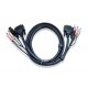 Aten 2L-7D02U 1.8M USB DVI-D Single Link KVM Cable  