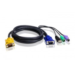 Aten 2L-5303UP 3M PS/2-USB KVM Cable      