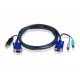 Aten 2L-5502UP 1.8M USB KVM Cable with built-in PS2 to USB Converter  