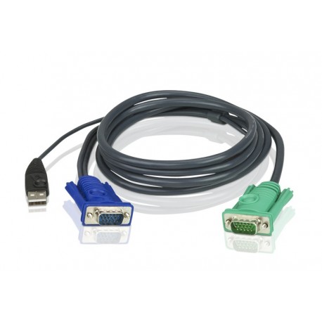 Aten 2L-5203U 3M USB KVM Cable with 3 in 1 SPHD  