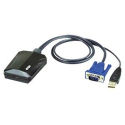 Aten CV211 Portable Laptop USB Console Crash Cart Adapter