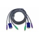Aten 2L-5002P/C 1.8M PS/2 Slim KVM Cable  