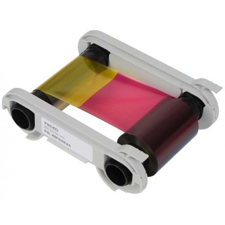 Evolis R5F002SAA YMCKO Ribbons Consist Of Yellow (Y), Magenta (M) and Cyan (C) 