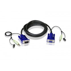 Aten 2L-2402A 1.8M VGA Cable with Audio  