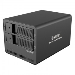 ORICO 9528U3 Aluminum 2 bay 3.5 SATA to USB3.0 External Hard Drive Enclosure