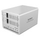 ORICO 9528RU3 Aluminum Dual bay 3.5 inch SATA to USB3.0 RAID External Hard Drive Enclosure