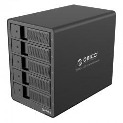 ORICO 9558U3 Aluminum USB3.0 5 bay 3.5 inch SATA Hard Drive Enclosure