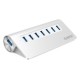 ORICO M3H7 Aluminum 7 Port USB3.0 HUB with 30W Power Adapter