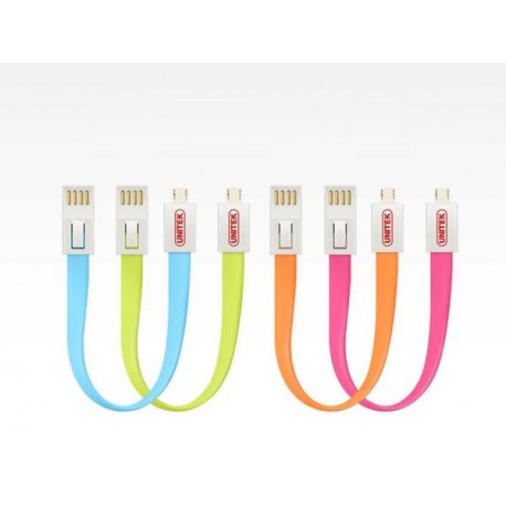 Unitek YC440E Micro USB Cable 20cm Keychain 