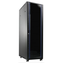 Indorack 10U Depth 800 mm Close Rack 19" Glass Door (IR8010G)