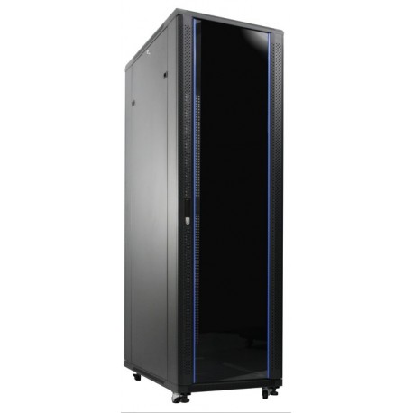 Indorack 10U Depth 800 mm Close Rack 19" Glass Door (IR8010G)