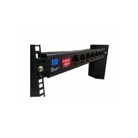 Indorack PDU7GD Power Distribution Unit 7 Outlet Germany socket with digital amphere and voltage display