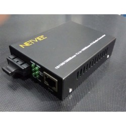 Netviel NVL-MC-WDM100-20SC Media Converter 10/100 Mbps to WDM 100FX Single-Mode 20 Km