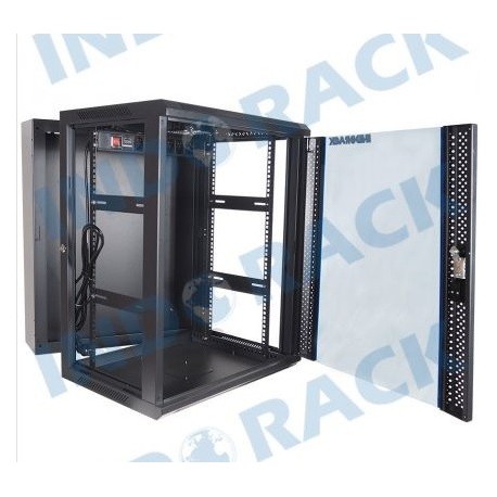 Indorack WIR5515D Wallmount Rack 15U Double Door